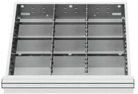 Stier Kleinteilemagazin STIER Schubladeneinteilung Metalleinteilung BLH 200-300...