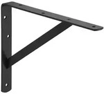 SO-TECH&reg; Wandregalhalter Schwerlast-Konsole Regalkonsole BLACKLINE I schwarz,