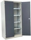 Stier Ger&auml;teschrank STIER Werkstattschrank 1940 x 1000 x 600 mm Hellgrau