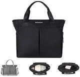 Kikkaboo Wickeltasche Brielle (1-tlg), wasserfest, Kinderwagenclips,...