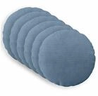vidaXL Kissenbez&uuml;ge vidaXL Kissenbezug 6 pcs HEERLEN Blau &Oslash; 60 cm Cord