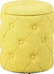 Inter Link Hocker Yapak Stauraumhocker, Sitzhocker, Pouf, moderne Trendfarben,