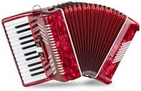 Classic Cantabile Knopf-Akkordeon "Secondo V" - 48 Bass Tastenakkordeon -...