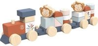 speedy monkey Stapelspielzeug Stapelzug, aus Holz, FSC&reg; - sch&uuml;tzt Wald