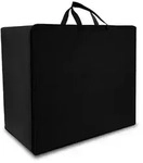 Klappmatratze Aufbewahrungstasche f&uuml;r Decken, Kissen, VS95 65x75x42 cm Schwarz,
