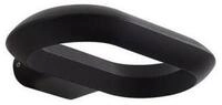 Lucande Au&szlig;en-Wandleuchte Loop, 1 x 24 W LED, warmwei&szlig;