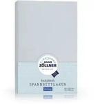 Spannbettlaken Spannbettlaken Z&Ouml;LLNER Jersey LB 70x140 cm blau Spannbetttuch