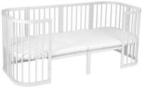 Waldin Babybett Erweiterung auf 174cm f&uuml;r 7in1 Babybett, KEIN BETT, Wei&szlig;