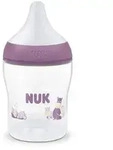 NUK Babyflasche PP Perfect Match mit weichem Silikon Trinksauger lila
