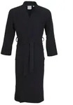 Carl Ross Unisex-Bademantel 35100, Langform, Baumwoll-Mix, Kimono-Kragen,...