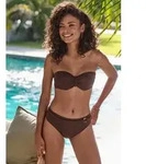 LASCANA B&uuml;gel-Bandeau-Bikini-Top Fay, aus eleganter Strukturware