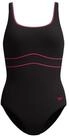 Speedo Badeanzug Solid Contour Eclipse One Piec NVY/DkGRN