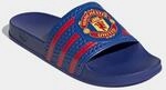 Sandale ADIDAS PERFORMANCE "TREFOIL SLIDE", Damen, Gr. 39, blau (royal blau, mufc