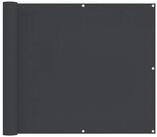 vidaXL Balkonsichtschutz Balkonsichtschutz 90 x 200 cm Oxford-Stoff Rechteckig