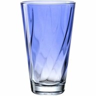 LEONARDO Glas Twist Blau 300 ml, Glas