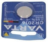 VARTA 100x VARTA CR2016 Lithium-Knopfzelle 3V 100 St&uuml;ck 1er Blister Knopfzelle