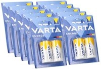VARTA 20x Varta Energy C Baby Batterie 1,5V AlMn im 2er Blister Batterie