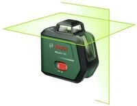 BOSCH Punkt- und Linienlaser PLL, Kreuzlinien-Laser PLL360-15G mit 1x Akku 3,6V...