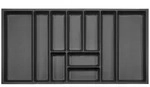 SO-TECH&reg; Besteckeinsatz ORGA-BOX 3 Leinwandstil f&uuml;r Nobilia von 08/2012 -...