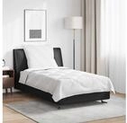 vidaXL Bett Ganzjahresbettdecke mit Kissen 2 Stk. Wei&szlig; Mikrofaser (2-tlg)