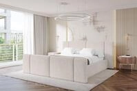 ALTDECOR Polsterbett RIVO-Z (Polsterbett mit Bettkasten und Lattenrost, Boxbett mit