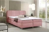 Fun M&ouml;bel Boxbett Bett Schlafzimmerbett AVERY PREMIUM &Uuml;berl&auml;nge in Veloursstoff