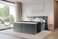 ALTDECOR Boxspringbett EVON KING (Multipocket-Matratze H4, H3 Matratze