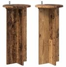 vidaXL Blumenst&auml;nder Pflanzenst&auml;nder 2 Stk. Altholz 29,5 x 29,5 x 60 cm (2 St)