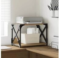 vidaXL Druckertisch Druckerst&auml;nder Artisan-Eiche 44 x 26 x 31,5 cm...