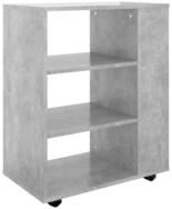 vidaXL Aktenschrank NA Rollschrank Betongrau 60x35x75 cm Spanplatte