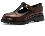 Tamaris Slipper Chunky-Slipper, T-Spangen, Loafer, in veganer Verarbeitung...