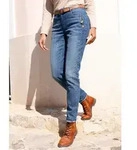 Witt Bequeme Jeans Jeans leicht vertieft blau 24