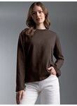 Trigema Longsleeve TRIGEMA Langarmshirt mit ausgestellten &Auml;rmeln (1-tlg)