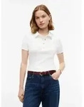 Tommy Hilfiger Poloshirt GOLD BUTTON REG S/S POLO Baumwolle