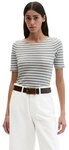 Marc O'Polo T-Shirt aus Organic Cotton-Jersey blau M (38)
