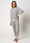 Skiny Pyjama Night In Mix & Match (2 tlg) bequem, elastischer Bund, mit Taschen,