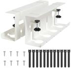 vidaXL Kabelkanal 43 x 10 x 15 cm Unter dem Schreibtisch Kabelmanagement Tray...