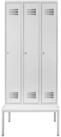 Stier Garderobenschrank STIER Garderobenspind Premium mit Sitzbankuntergestell 3