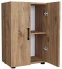 en.casa Beistellschrank &raquo;&Aring;snes&laquo; Allzweckschrank 74x49x32cm mit 2 Ablagen...
