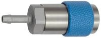 RIEGLER Steckfitting Riegler Unv. Dreh-Sicherheitskuppl. NW 6, ISO 6150 C,...