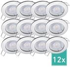 Oktaplex lighting LED Einbaustrahler Sedan Einbaustrahler Chromoptik 3-Stufen