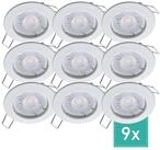 Oktaplex lighting LED Einbaustrahler Sedan Deckenspot wei&szlig; dimmbar, inklusive