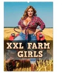 CALVENDO Wandkalender XXL Farm Girls (Wandkalender 2027 DIN A2 hoch), CALVENDO