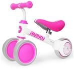 Ayeku Laufrad Laufrad Kinder 1&ndash;3 Jahre LED-R&auml;der verstellbarer Sitz Rosa...