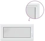 vidaXL Fenster Kellerfenster Innenseite Farbe Wei&szlig; RISOR 120 x 50 cm, (1 St)
