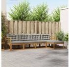 vidaXL Gartenlounge-Set vidaXL Outdoor-Sofagarnitur 5 stk. Nat&uuml;rlich und...