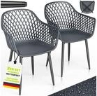 tillvex Gartentisch tillvex&reg; Movo Gartenst&uuml;hle mit Metallf&uuml;&szlig;en...