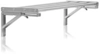 Mahlzeit Wandregal Edelstahl Wandregal Stangendesign, 90 x 30 cm, K&uuml;chenregal