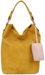 Fritzi aus Preu&szlig;en Schultertasche Ella Hobo, mit tollem Anh&auml;nger und kerniger