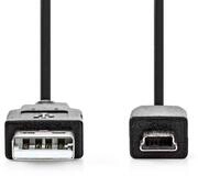 Nedis CCGL60300BK20 USB-Kabel, USB-Kabel, USB-Kabel (200 cm), USB 2.0, PVC,